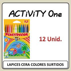 LAPICES DE CERA PLASTIDECOR...