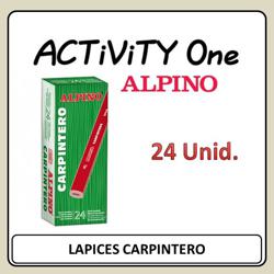 	LAPICES ALPINO CARPINTERO...