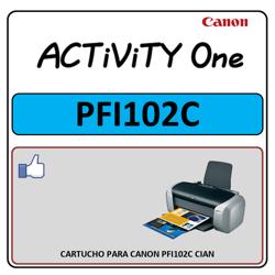 CARTUCHO PARA CANON PFI102C...