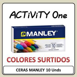 LAPICES DE CERA MANLEY CAJA...