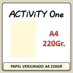 PAPEL VERJURADO 220GR A4...