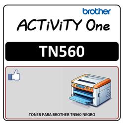 TONER PARA BROTHER TN560 NEGRO