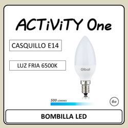 BOMBILLA LED C37 6W 500LM...