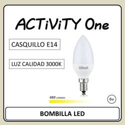 BOMBILLA LED C37 6W 480LM...