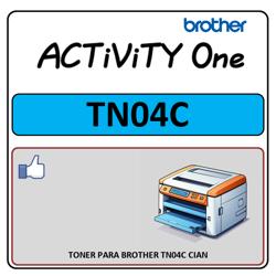 TONER PARA BROTHER TN04C CIAN