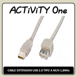 CABLE EXTENSION USB 2.0...