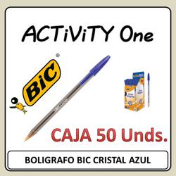 BOLIGRAFO BIC CRISTAL AZUL....