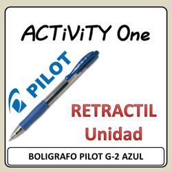 BOLIGRAFO PILOT G-2 AZUL...