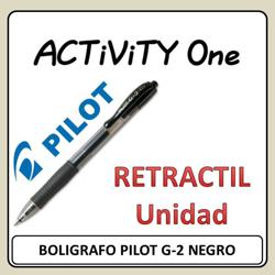 BOLIGRAFO PILOT G-2 NEGRO...