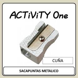 SACAPUNTAS METAL CUÑA